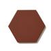 Керамогранит Winckelmans Simple Colors Hexagon Hex.15 Red Rou 14.9x17.3