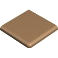 Керамогранит Winckelmans Simple Colors Skirting 2Br10 Old Pink Rsv 10x10