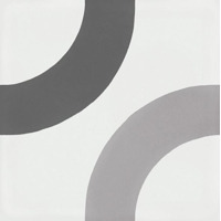 Керамогранит Wow Cement Loop Decor Grey 18.5x18.5