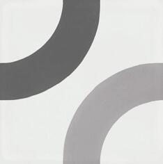 Керамогранит Wow Cement Loop Decor Grey 18.5x18.5