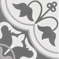 Керамогранит Wow Cement Tradition Decor 1 Grey 18.5x18.5