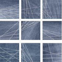 Керамогранит Wow Denim Decor Indigo 13.8x13.8