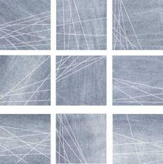 Керамогранит Wow Denim Decor Washed Blue 13.8x13.8