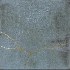 Керамика Wow Enso Kintsugi Blue 12.5x12.5