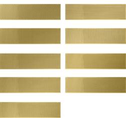 Керамика Wow Gradient Decor Gold Gloss 7.5x30