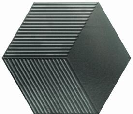 Керамика Wow Metallic Edition Mini Hexa Canale Steel 15x17.3