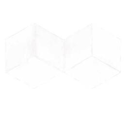 Керамогранит Wow Mud Diamond Pure White 14x24