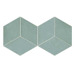 Керамогранит Wow Mud Diamond Teal 14x24