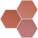 Керамогранит Wow Six Hexa Coral 14x16