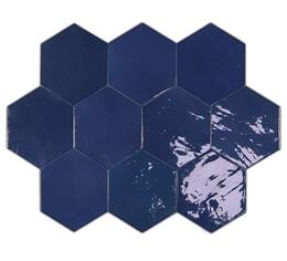 Керамика Wow Zellige Hexa Cobalt 10.8x12.4