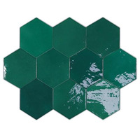 Керамика Wow Zellige Hexa Emerald 10.8x12.4