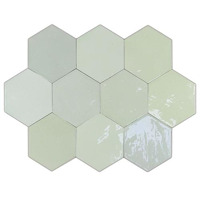 Керамика Wow Zellige Hexa Mint 10.8x12.4