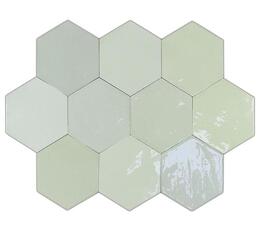 Керамика Wow Zellige Hexa Mint 10.8x12.4