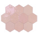 Керамика Wow Zellige Hexa Pink 10.8x12.4