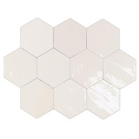 Керамика Wow Zellige Hexa White 10.8x12.4