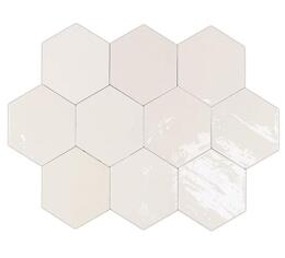 Керамика Wow Zellige Hexa White 10.8x12.4