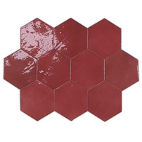 Керамика Wow Zellige Hexa Wine 10.8x12.4