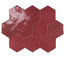Керамика Wow Zellige Hexa Wine 10.8x12.4