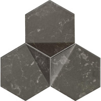 Керамика Zien Berlin Scoria Mozaika Black 16.5x19.2