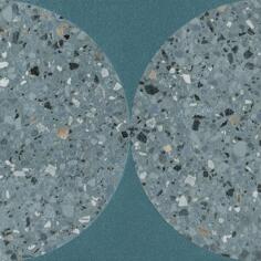 Керамогранит Zien Funky Blue 4 19.8x19.8