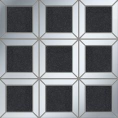 Керамика Zien Paris Lucid Mosaic Square Black 29.8x29.8