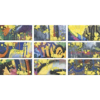 Керамика Керама Марацци Граффити Панно 1 20x89.1