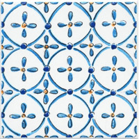 Керамика Керама Марацци Капри Декор Настенный Майолика 2 20x20