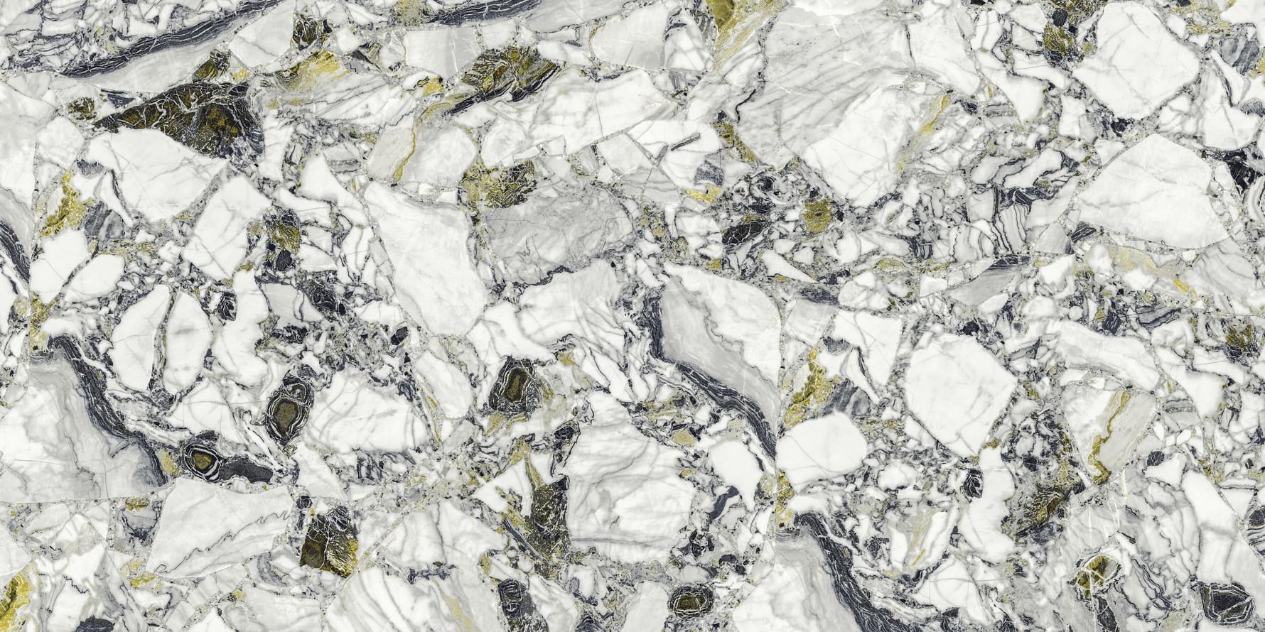 Керамогранит Atlas Concorde Russia Forte Dei Marmi Quark Ceppo Apuano Forest Rett 80x160  - детальное изображение