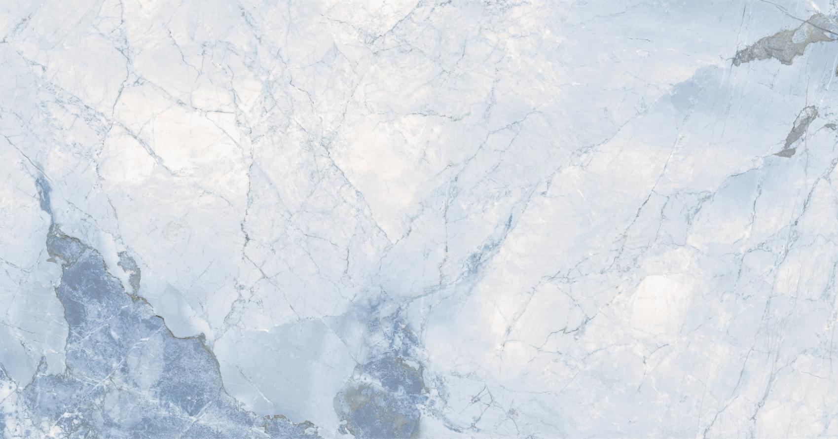 Керамогранит Caramelle Large Porcelain Azul Cielo Pol Color Body 90x180  - детальное изображение