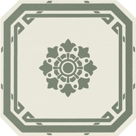 Керамогранит Ceramiche Grazia Old England Ottagono Decoro Ed Bath 20x20  - детальное изображение
