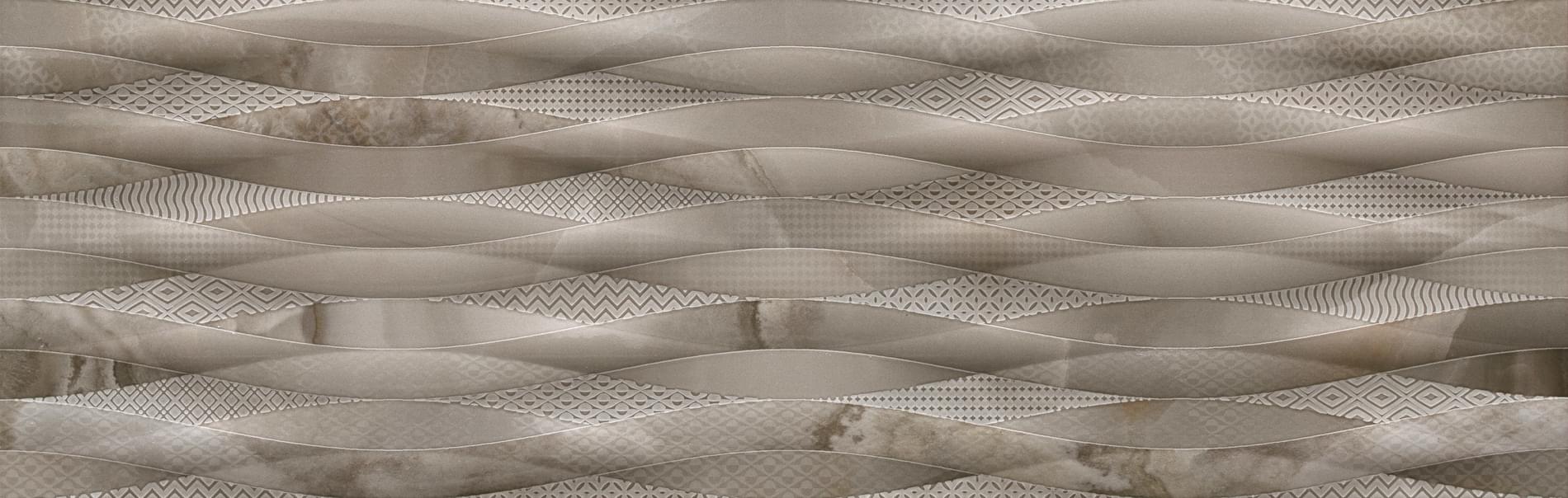 Керамика Colorker Odissey Scale Saphire Decor 31.6x100  - детальное изображение