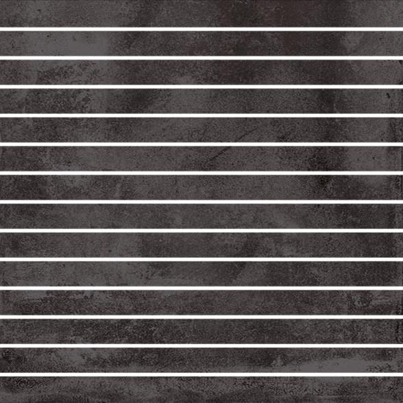 Керамогранит Diesel Stage Mosaico List. Diving Metallic Red 30x30  - детальное изображение
