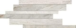 Керамогранит Floor Gres Airtech Miami White Modulo Listello Sfalsato Naturale 21x40  - детальное изображение