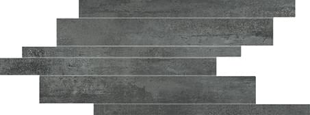 Керамогранит Floor Gres Rawtech Coal Naturale Modulo Listello Sfalsato 21x40  - детальное изображение