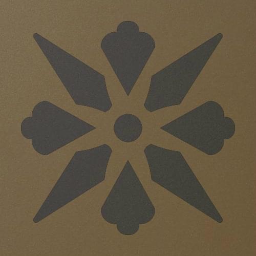 Керамогранит Winckelmans Simple Colors Decors Encaustic Decor Enc 06 Fleur 05 15x15  - детальное изображение